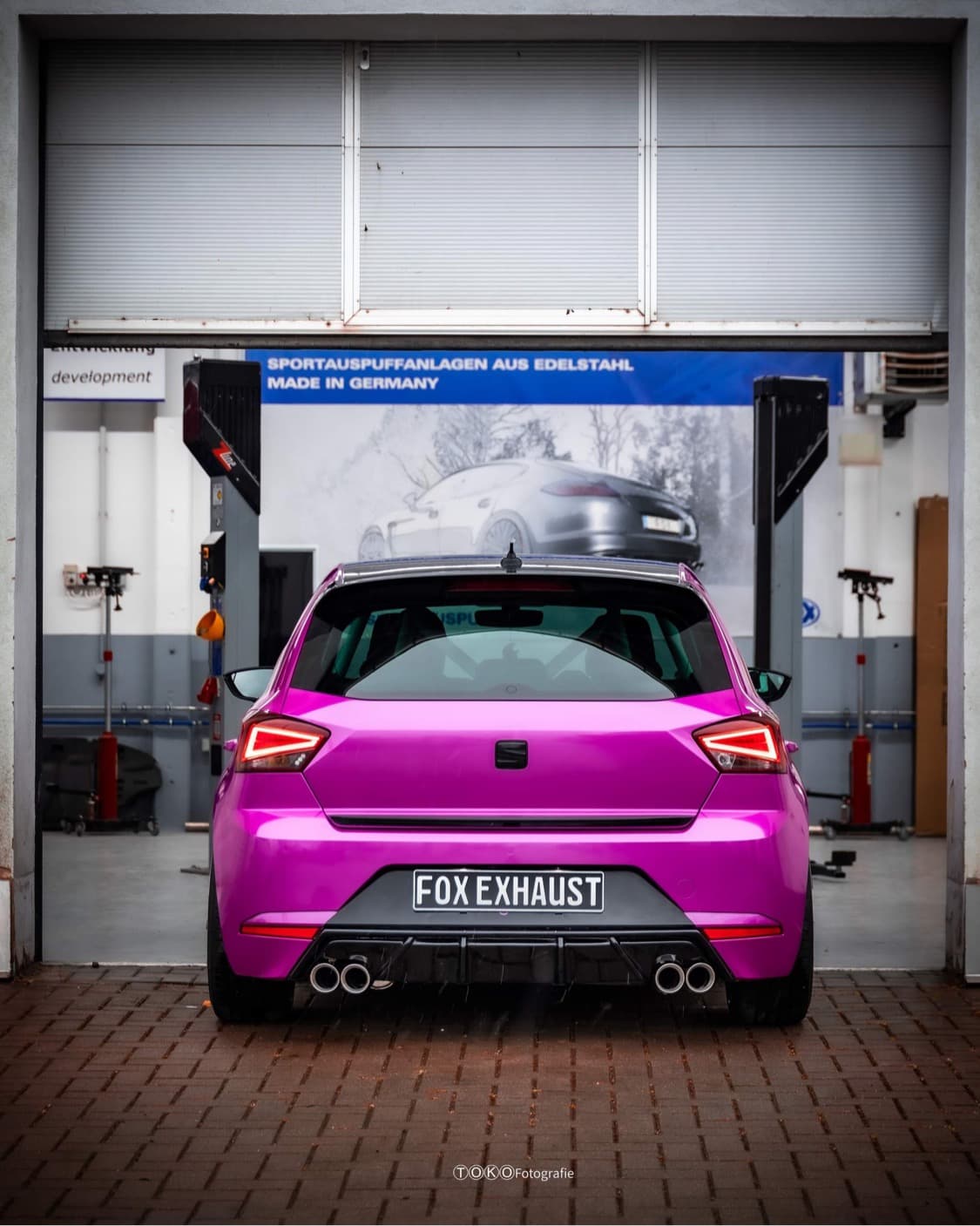 SEAT IBIZA - FOX DUPLEX SPORT AUSPUFF – Fox