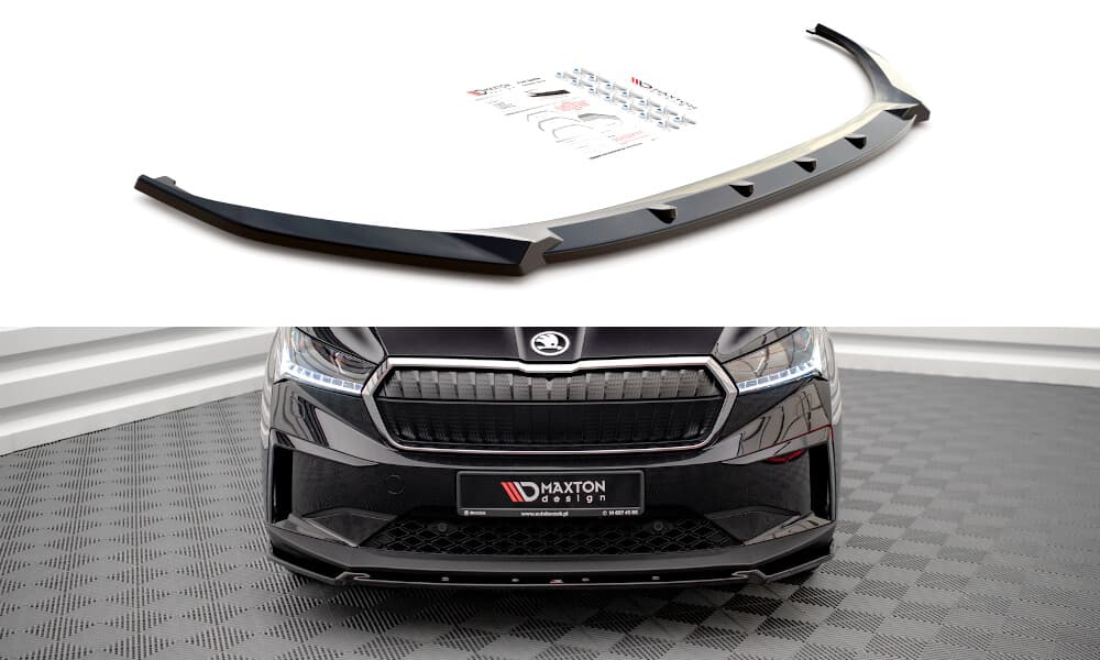 SKODA ENYAQ - MAXTON DESIGN FRONTSPOILER LIPPE V.2 (DTC) – Maxton Design