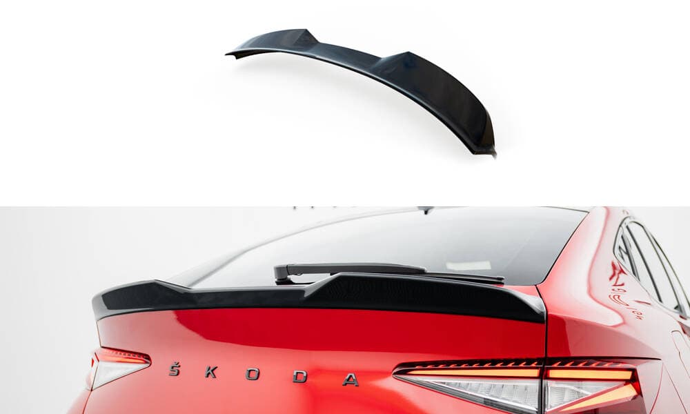 SKODA ENYAQ COUPE RS - MAXTON DESIGN 3D ABRISSKANTE SPOILERLIPPE – Maxton Design