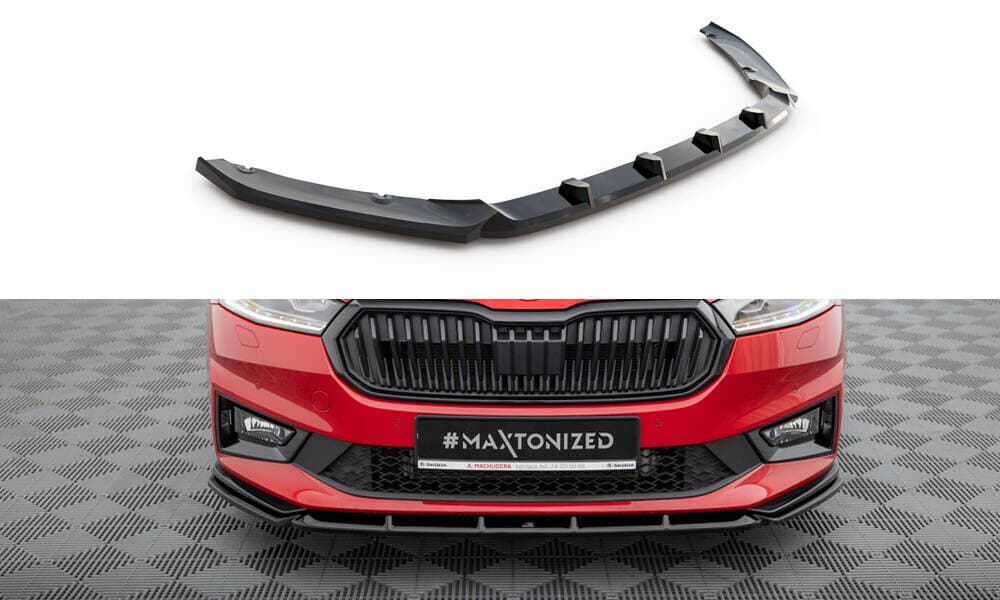 SKODA FABIA MONTE CARLO - MAXTON DESIGN FRONTSPOILER LIPPE V.1 – Maxton Design
