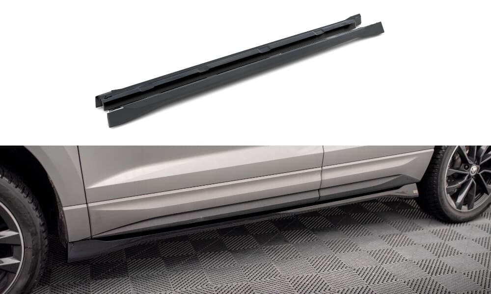 SKODA KAROQ SPORTLINE - MAXTON DESIGN SEITENSCHWELLER ANSATZ – Maxton Design