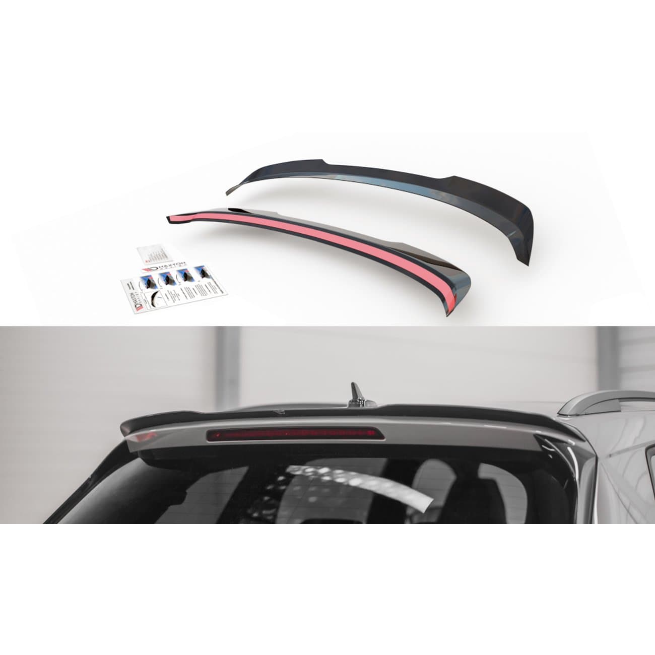 SKODA KODIAQ RS - MAXTON DESIGN DACHSPOILER LIPPE – Maxton Design