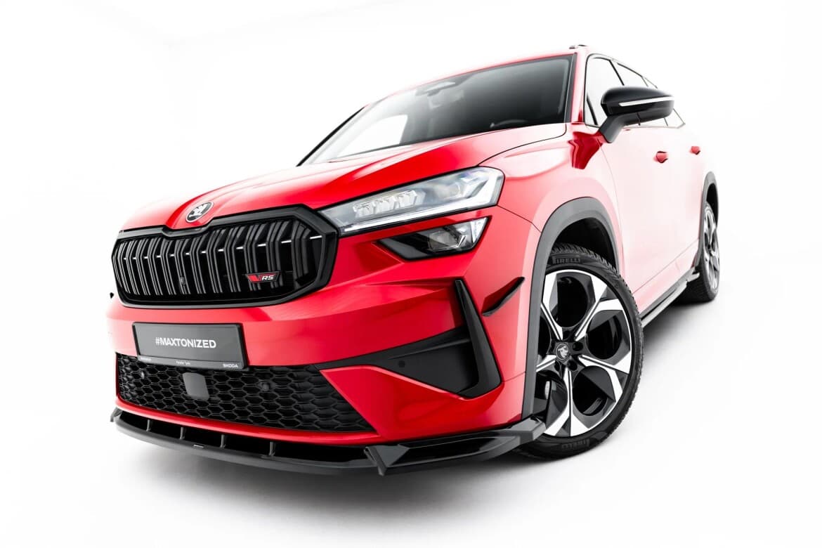 SKODA KODIAQ RS - MAXTON DESIGN FRONTSPOILER | FRONTLIPPE V.1 – Maxton Design