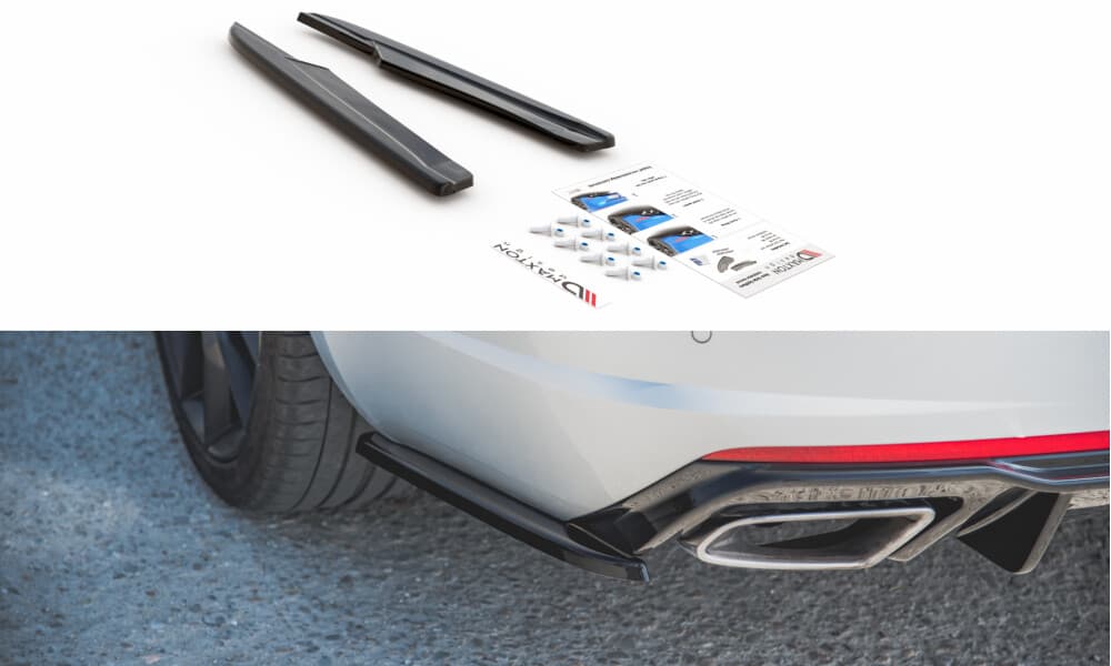SKODA OCTAVIA RS - MAXTON DESIGN HECK SIDE FLAPS V.2 – Maxton Design