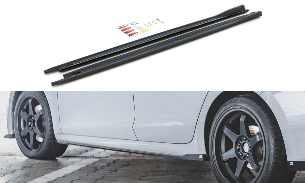 SKODA OCTAVIA RS - MAXTON DESIGN SEITENSCHWELLER CUP LEISTEN V.3 – Maxton Design