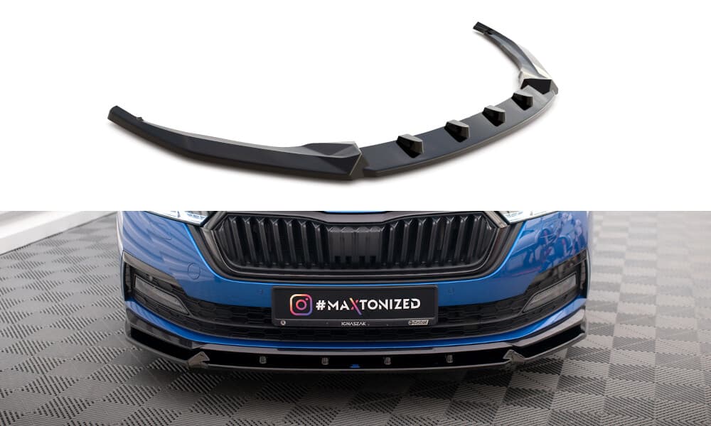 SKODA OCTAVIA SPORTLINE - MAXTON DESIGN FRONT CUP SPOILERLIPPE V.1 (DTC) – Maxton Design