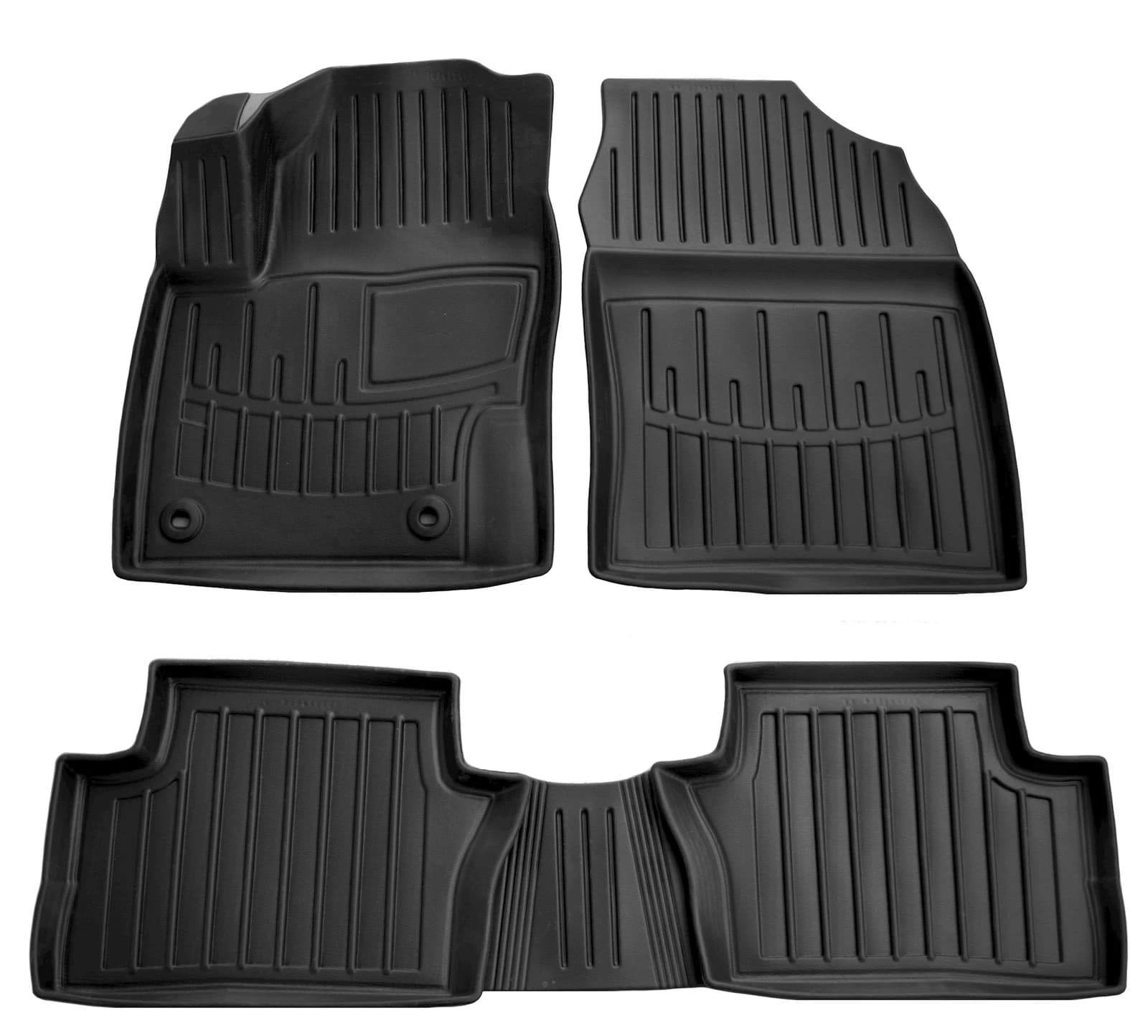 TOYOTA YARIS - 3D SCHALEN GUMMI FUSSMATTEN SET