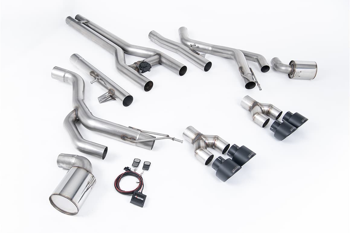 DODGE CHALLENGER - MILLTEK DUPLEX SPORTAUSPUFF ANLAGE / FRONT PIPE-BACK ANLAGE