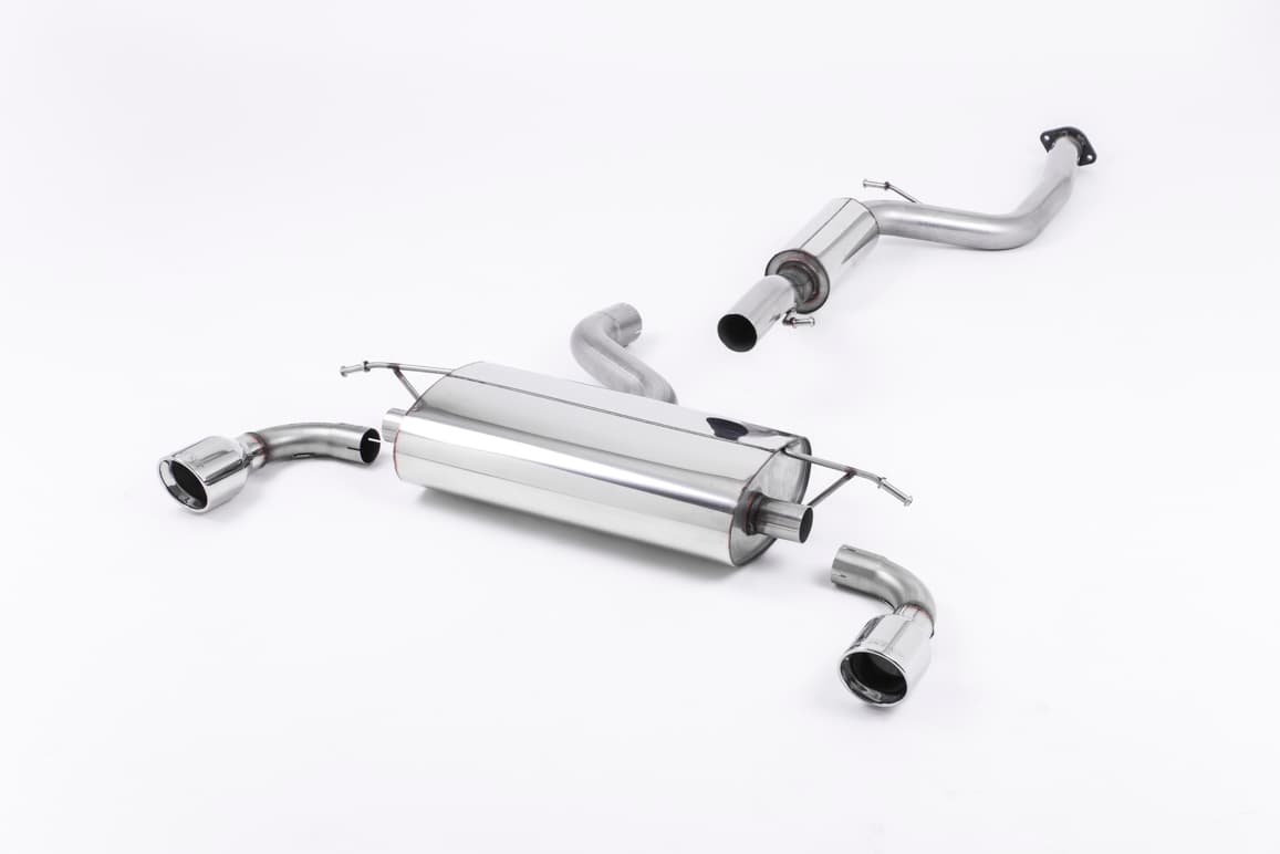 FORD FOCUS ST - MILLTEK DUPLEX AUSPUFF ANLAGE AB KAT – Milltek