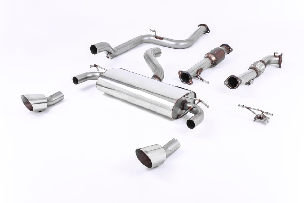 FORD FOCUS RS - MILLTEK DUPLEX AUSPUFF ANLAGE AB TURBO – Milltek
