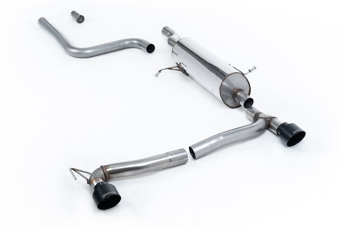 FORD FIESTA ST-LINE - MILLTEK DUPLEX SPORT AUSPUFF ANLAGE AB OPF & MAXTON DESIGN DIFFUSOR – Milltek