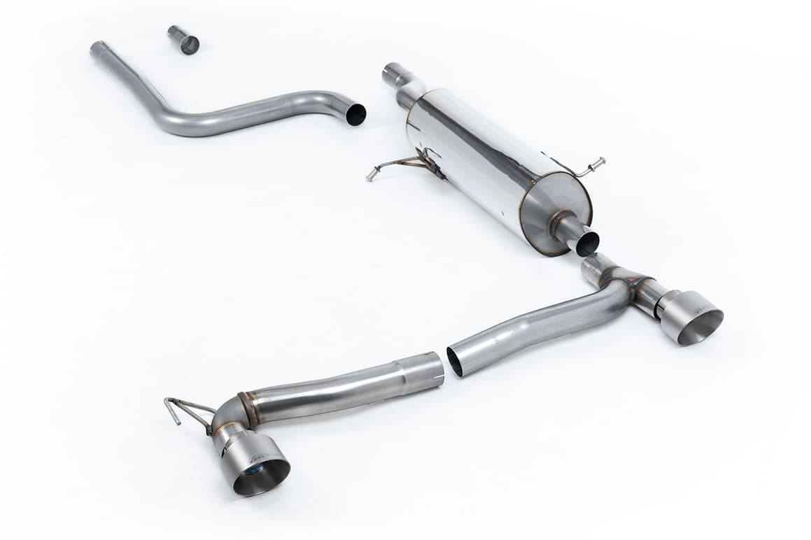 FORD FIESTA ST-LINE - MILLTEK DUPLEX AUSPUFF ANLAGE AB OPF & MAXTON DESIGN DIFFUSOR – Milltek