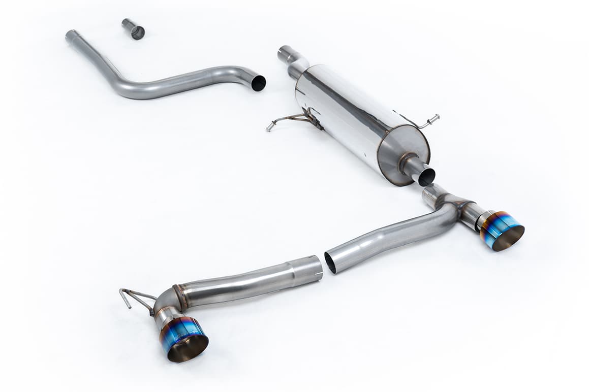 FORD FIESTA ST-LINE - MILLTEK DUPLEX SPORT AUSPUFF ANLAGE AB OPF & MAXTON DESIGN DIFFUSOR – Milltek
