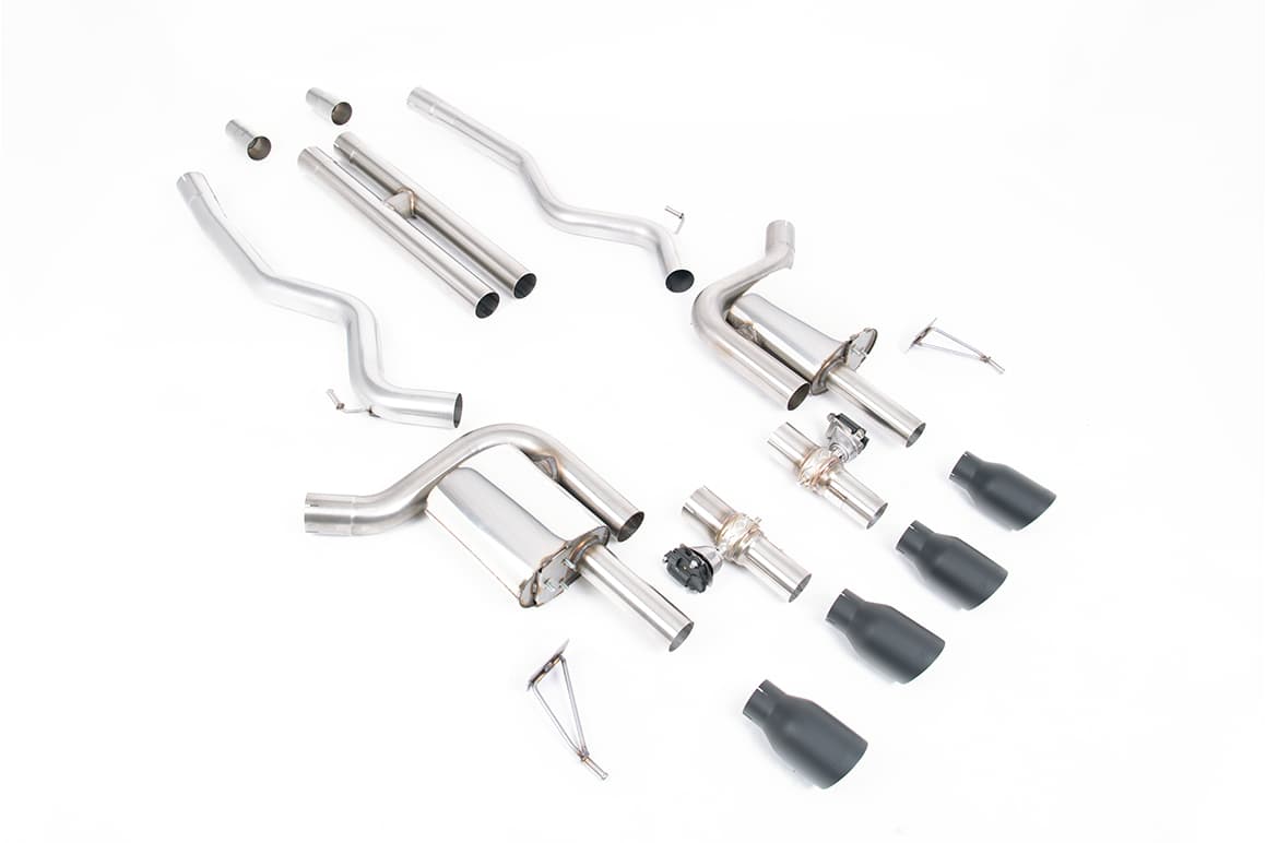 FORD MUSTANG 5.0l V8 GT - MILLTEK DUPLEX AUSPUFF ANLAGE AB KAT – Milltek
