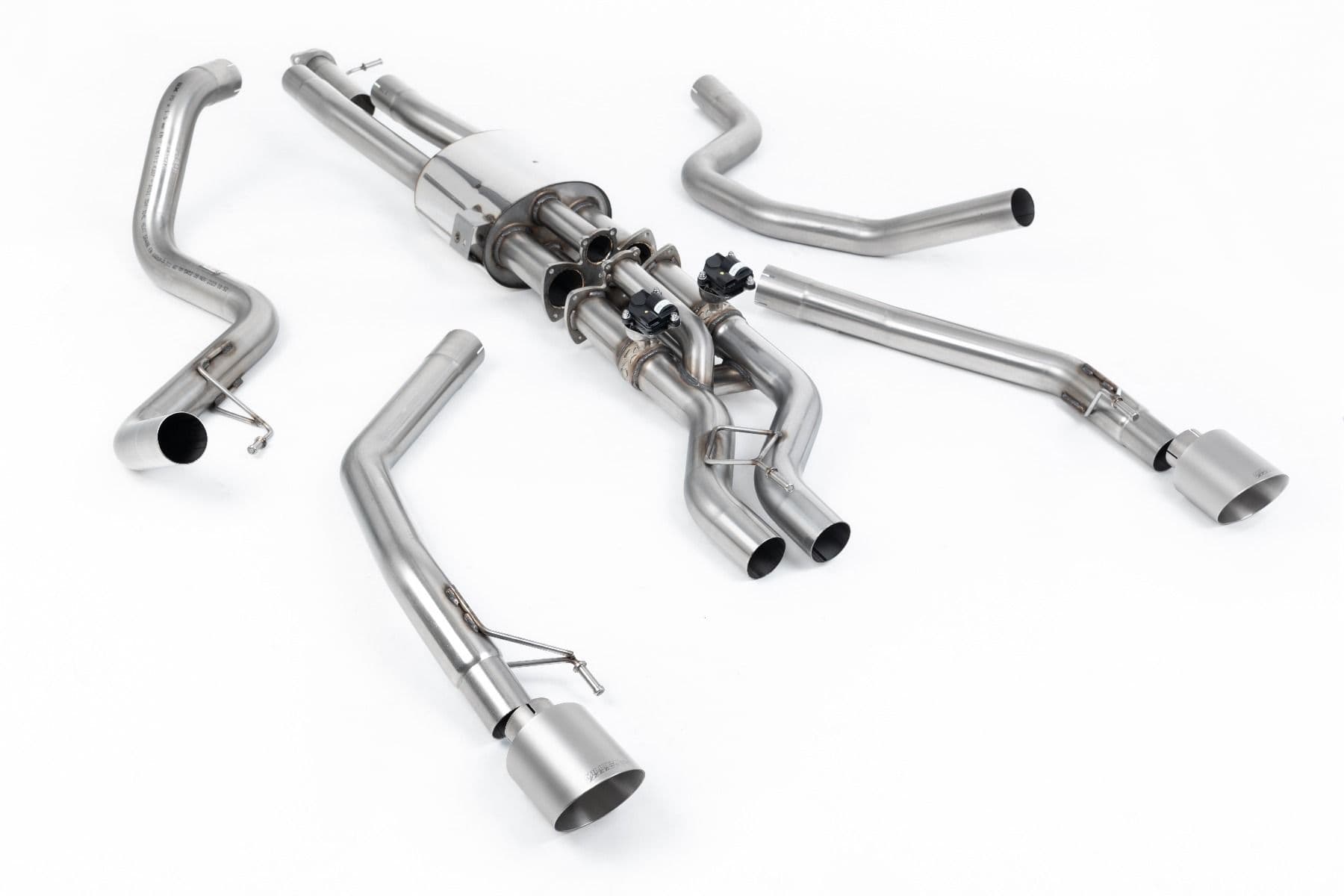 FORD RANGER RAPTOR - MILLTEK DUPLEX SPORTAUSPUFF ANLAGE AB KAT – Milltek