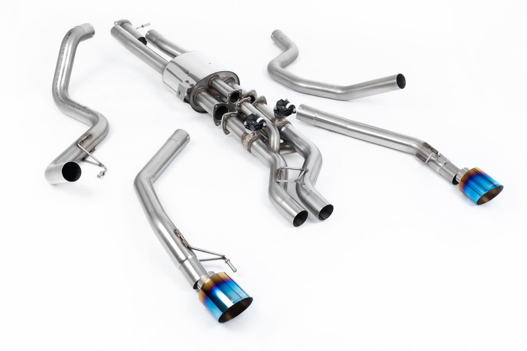 FORD RANGER RAPTOR - MILLTEK DUPLEX SPORTAUSPUFF ANLAGE AB KAT – Milltek