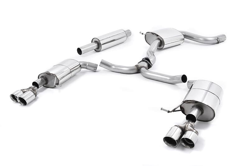 SEAT LEON ST CUPRA - MILLTEK DUPLEX AUSPUFF ANLAGE AB KAT – Milltek
