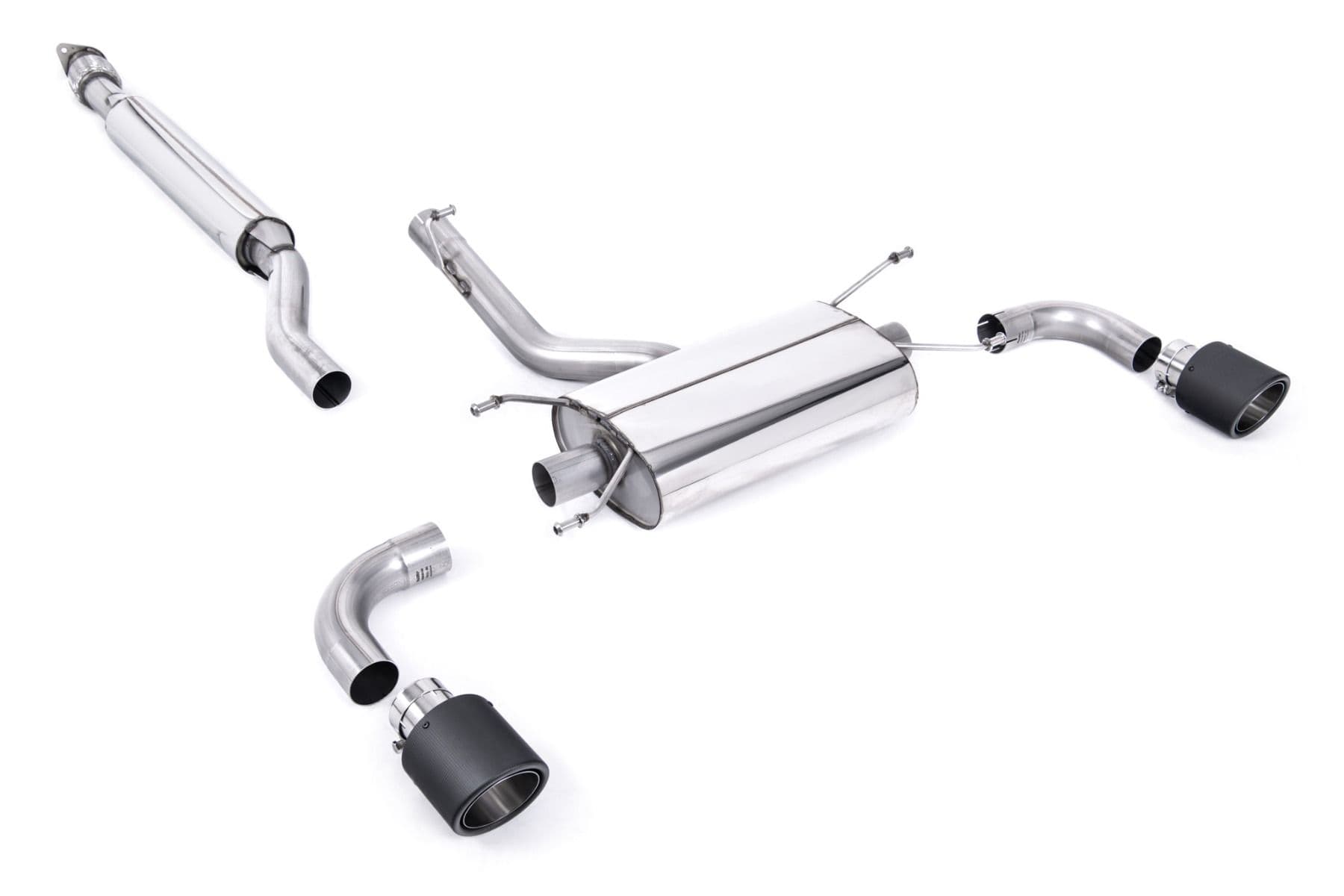 TOYOTA GR86 - MILLTEK DUPLEX AUSPUFF ANLAGE AB KAT / OPF – Milltek