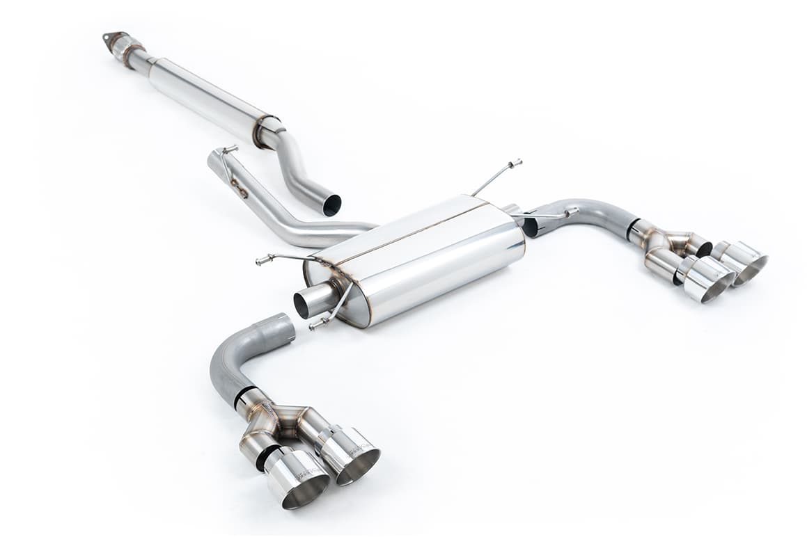 TOYOTA GR86 - MILLTEK DUPLEX AUSPUFF ANLAGE AB KAT / OPF OO-OO – Milltek