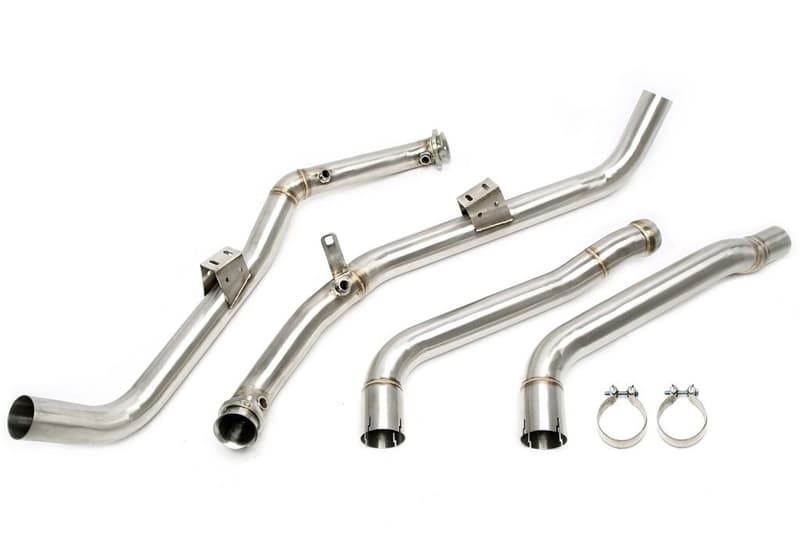 MERCEDES E-KLASSE E63 AMG - DOWNPIPE BESTEHEND AUS VORDER- UND MITTELROHR