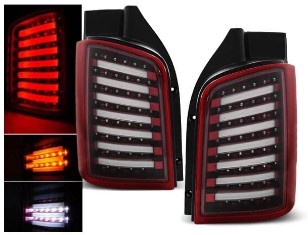 VW T5 FACELIFT - LED LIGHTBAR RÜCKLEUCHTEN