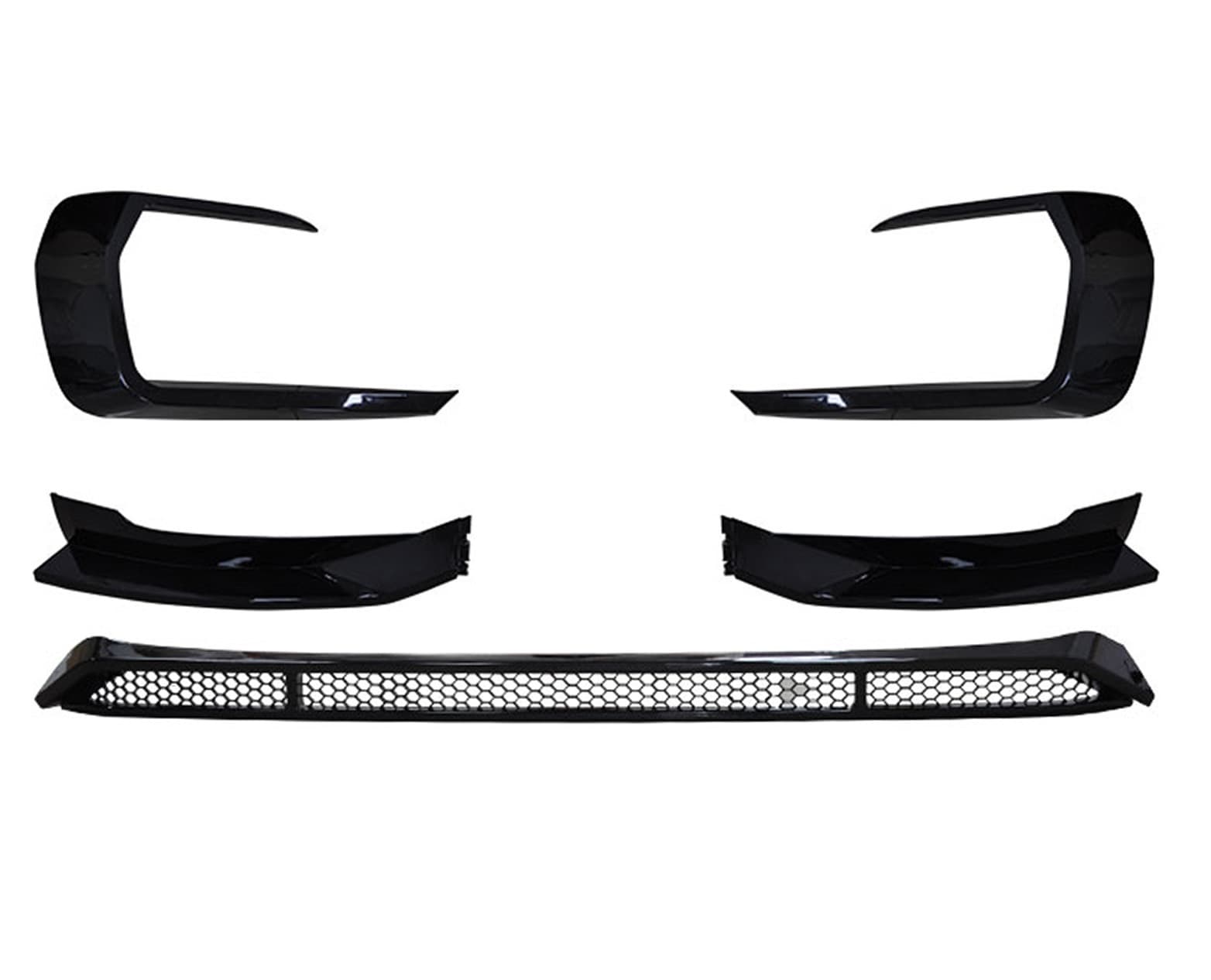 VW T6.1 - 5-TEILIGES FRONT SPOILER SATZ LIPPE V.1