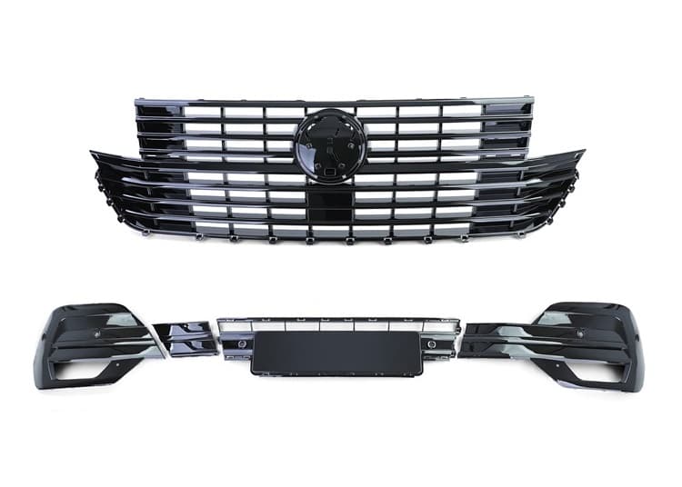 VW T6.1 - FRONTGRILL + GITTER - UMBAUSET BG V.1