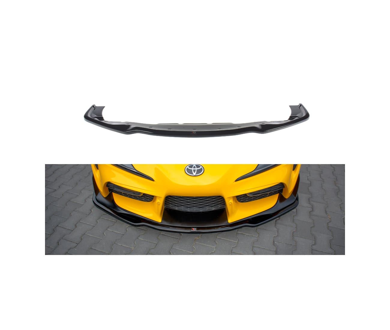 TOYOTA SUPRA - MAXTON DESIGN FRONTSPOILER LIPPE V.2 (DTC) – Maxton Design