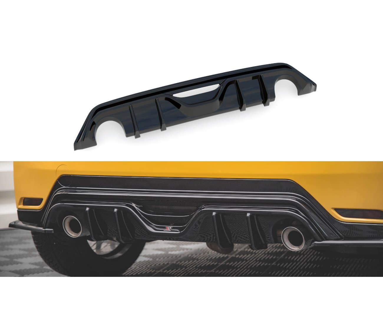 TOYOTA GR YARIS -04.2024 - MAXTON DESIGN HECK DIFFUSOR – Maxton Design