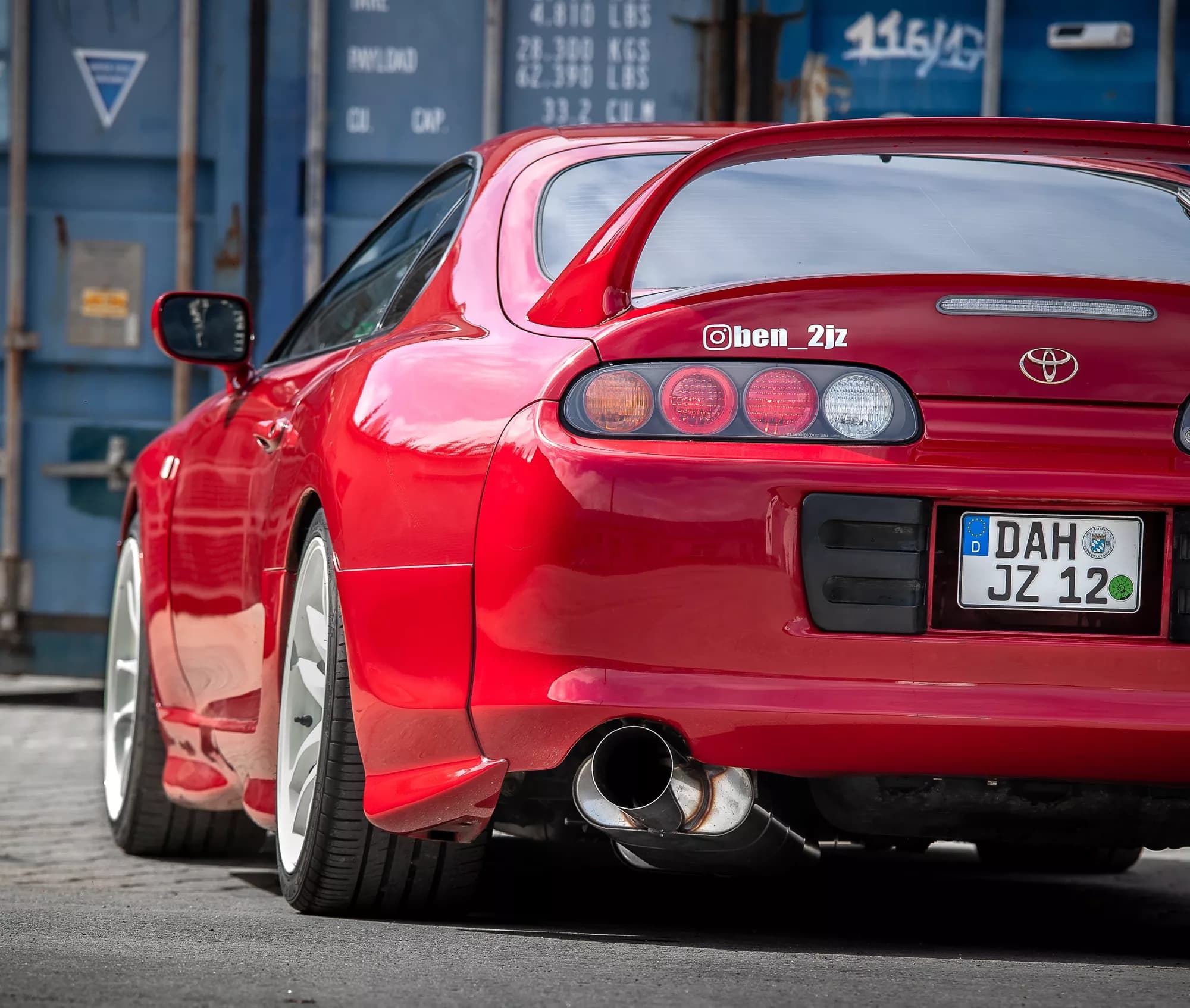 TOYOTA SUPRA - FOX SPORTAUSPUFF Ø 80MM – Fox