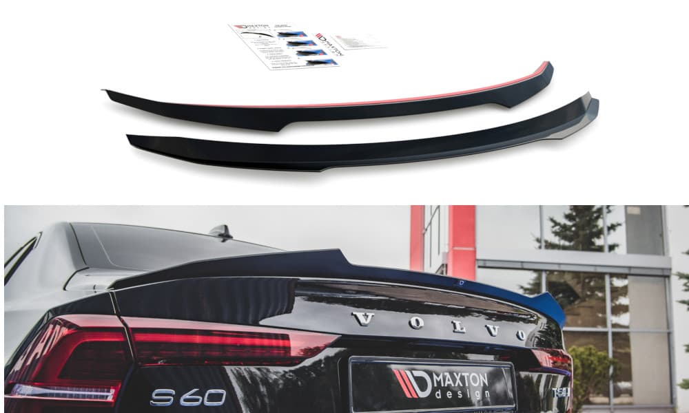 VOLVO S60 - MAXTON DESIGN KOFFERRAUM HECKLIPPE SPOILER – Maxton Design