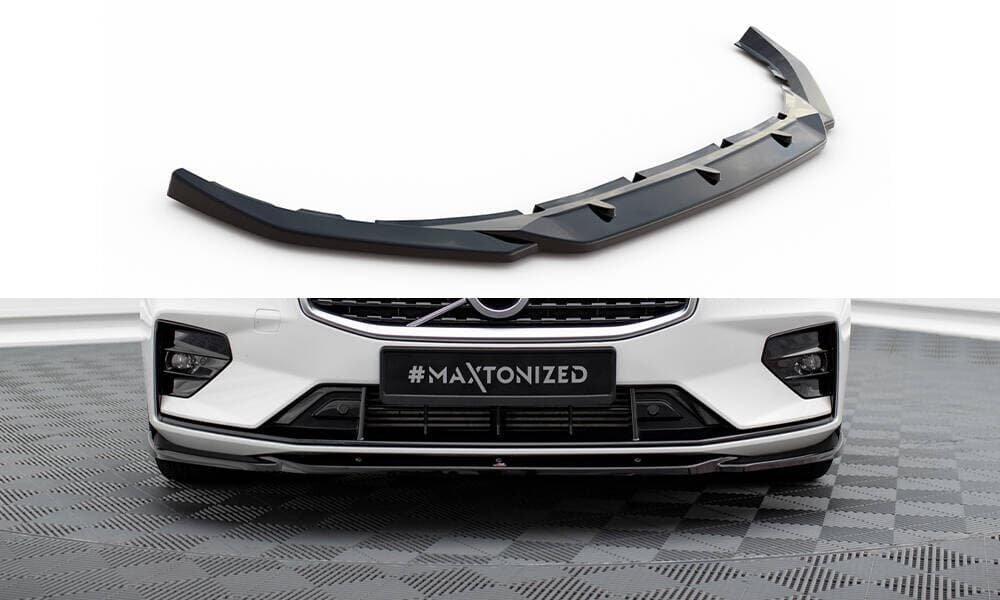 VOLVO S60 - MAXTON DESIGN FRONT SPOILER LIPPE V.2 – Maxton Design