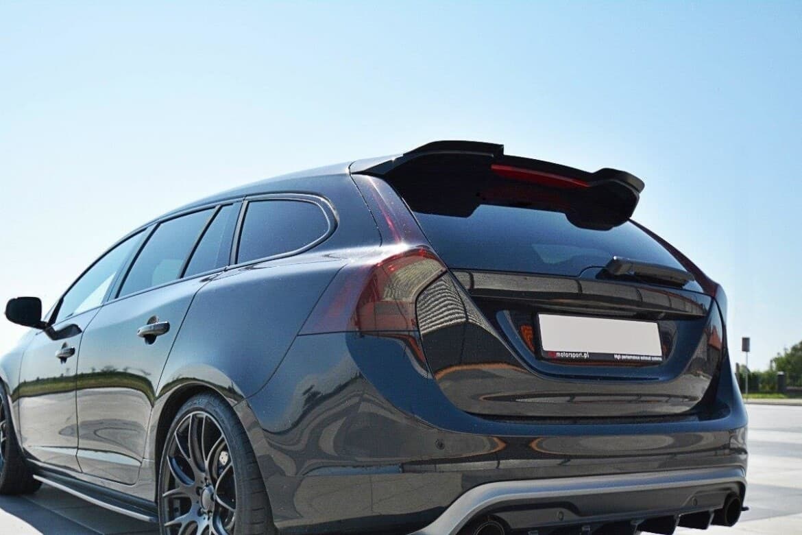 VOLVO V60 - MAXTON DESIGN HECK SPOILER DACH SPOILERLIPPE ABRISSKANTE – Maxton Design