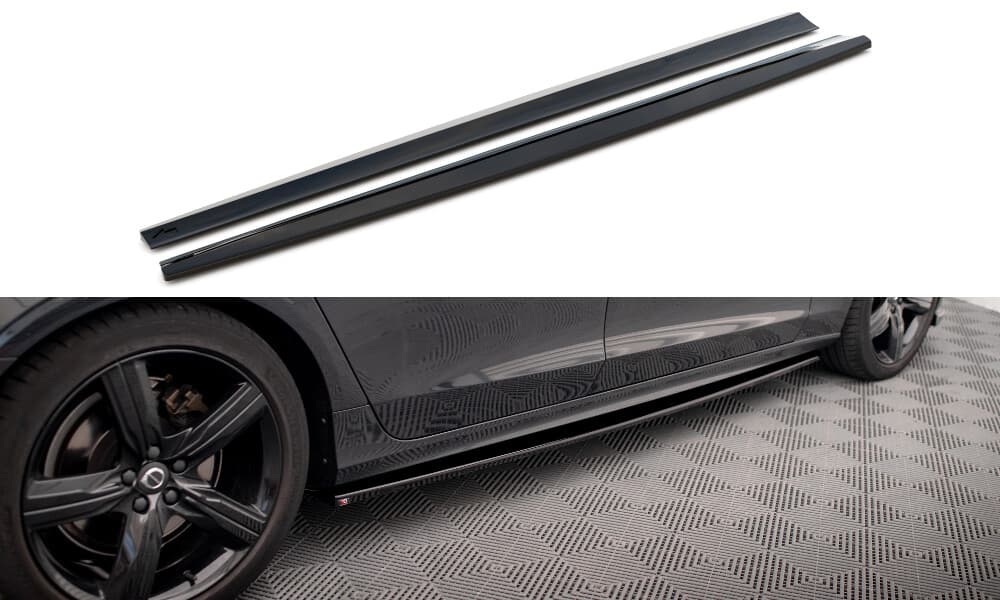 VOLVO V90 - MAXTON DESIGN SEITENSCHWELLER ANSATZ CUP LEISTEN – Maxton Design