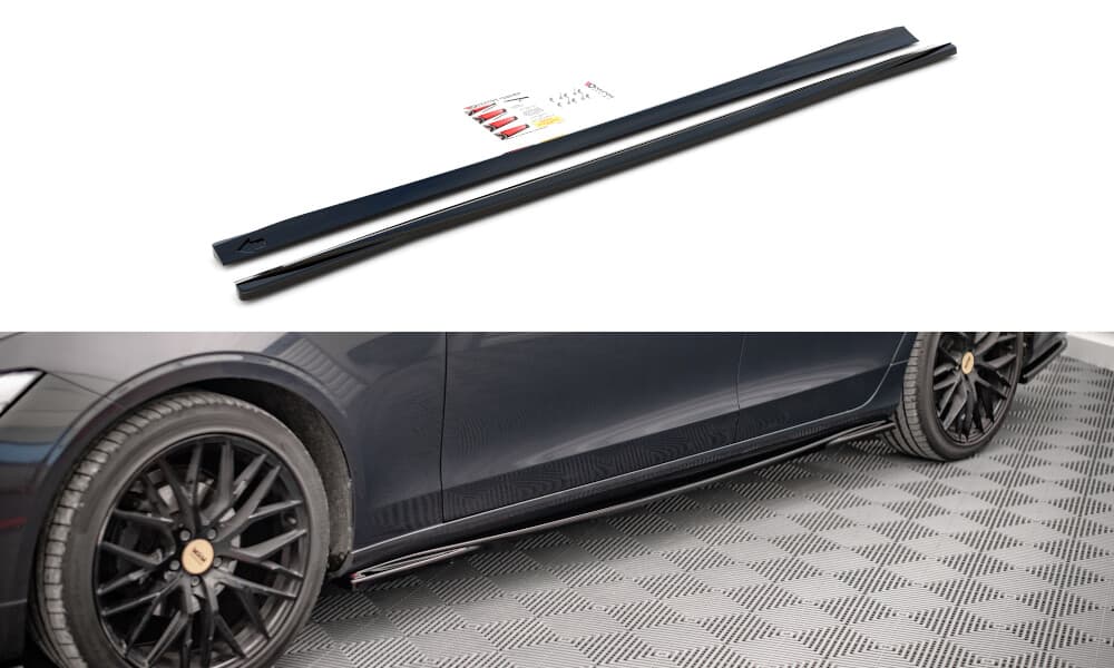 VOLVO V90 - MAXTON DESIGN SEITENSCHWELLER ANSATZ CUP LEISTEN – Maxton Design