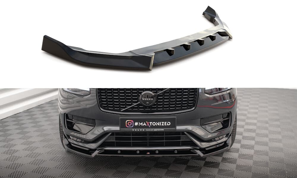 VOLVO XC90 - MAXTON DESIGN FRONTSPOILER | FRONTLIPPE V.2 – Maxton Design