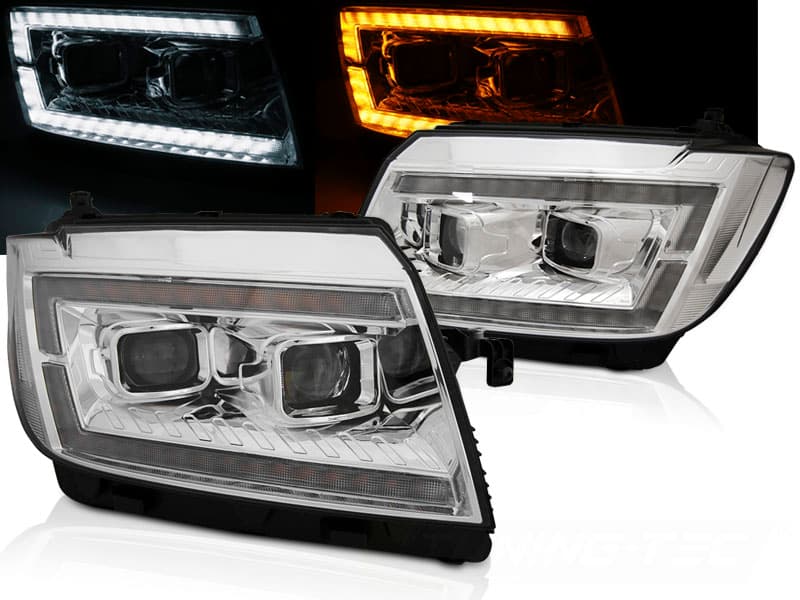 VW CRAFTER - LED LIGHTBAR TAGFAHRLICHT SCHEINWERFER (DYNAMIC)