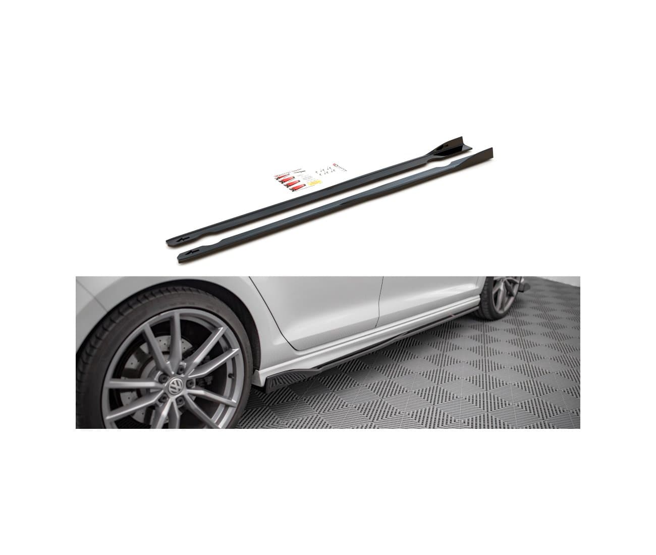VW GOLF 7 R - MAXTON DESIGN SEITENSCHWELLER ANSATZ – Maxton Design