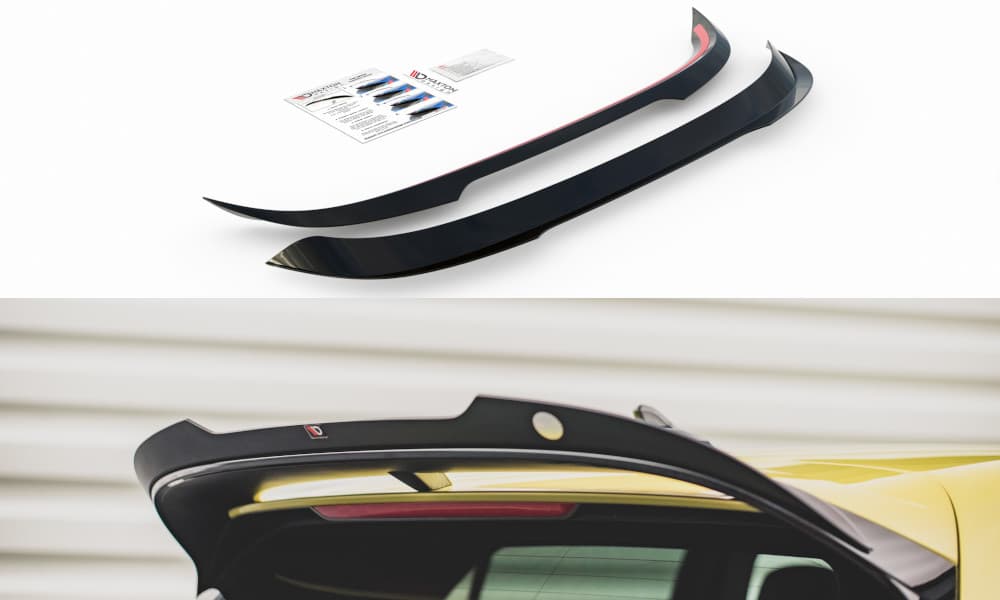 VW GOLF 8 GTI CLUBSPORT - MAXTON DESIGN DACHSPOILER LIPPE ANSATZ
