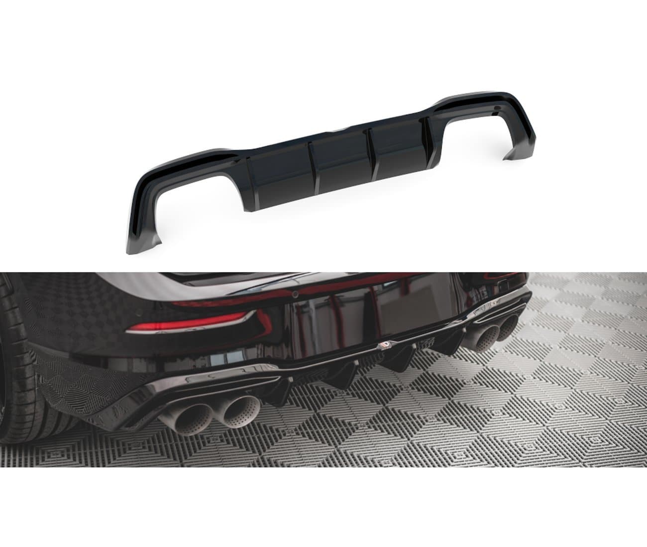 VW GOLF 8.5 R - MAXTON DESIGN HECK DIFFUSOR ANSATZ V.2 – Maxton Design