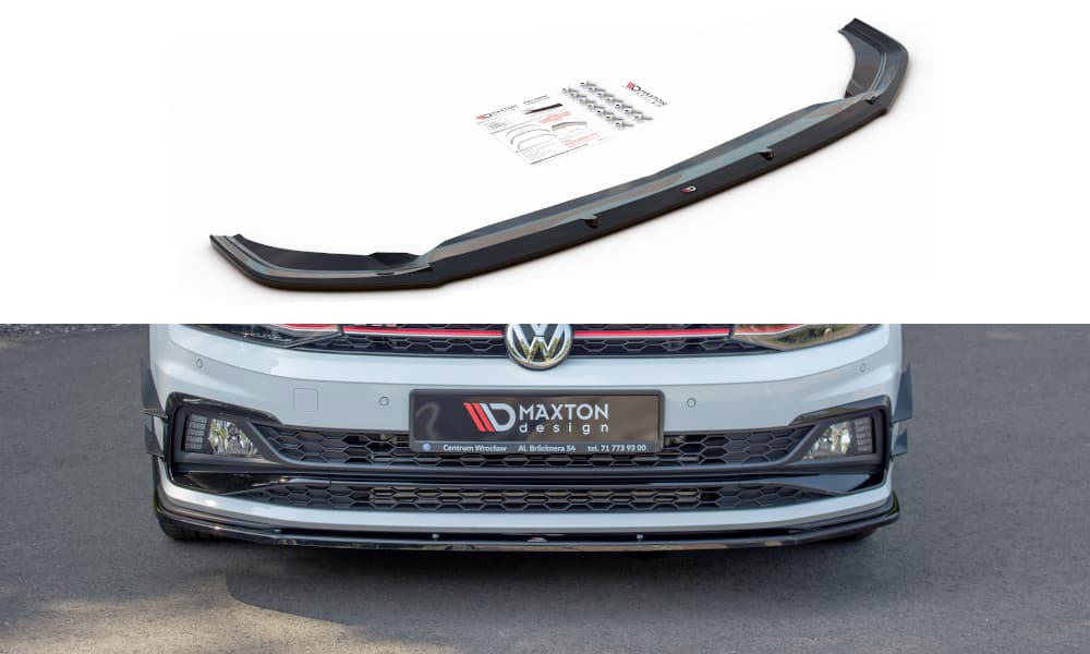 VW POLO R-LINE - MAXTON DESIGN FRONTSPOILER | FRONTLIPPE V.1 – Maxton Design
