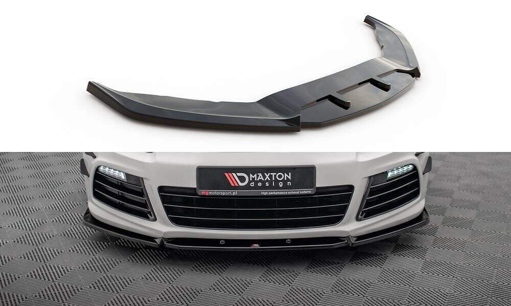 VW SCIROCCO R - MAXTON DESIGN FRONTSPOILER | CUPSPOILERLIPPE V.3 – Maxton Design