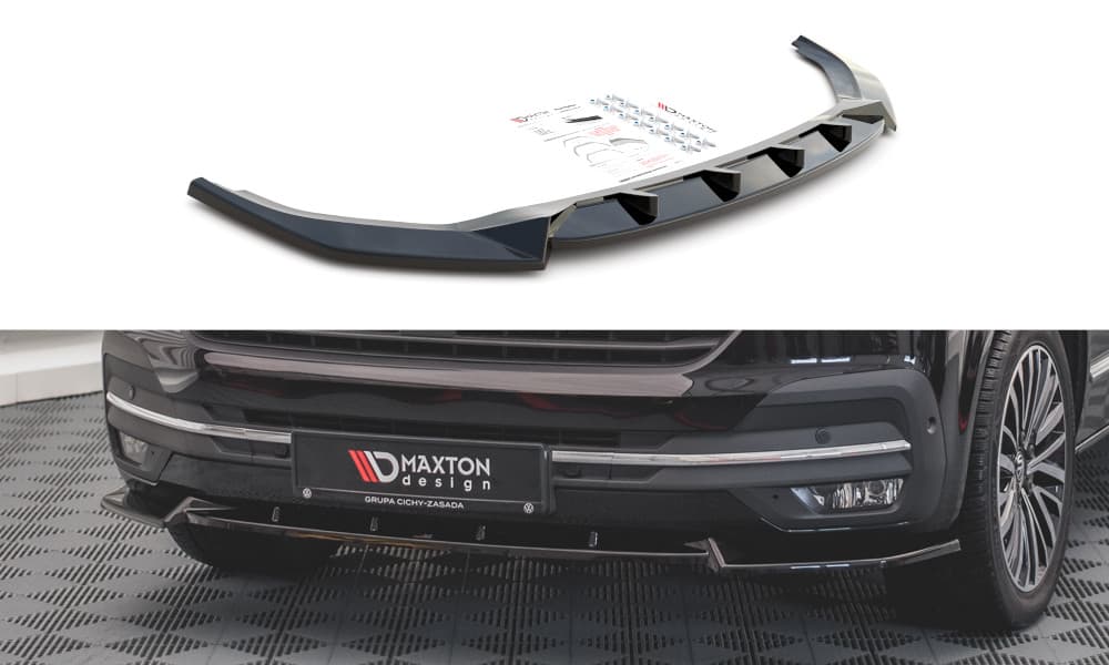 VW T6.1 - MAXTON DESIGN FRONTSPOILER | CUPSPOILERLIPPE V.1
