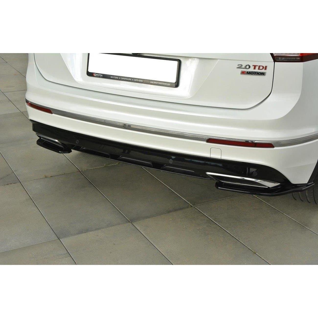 VW TIGUAN R-LINE - MAXTON DESIGN HECK ANSATZ DIFFUSER FLAPS – Maxton Design
