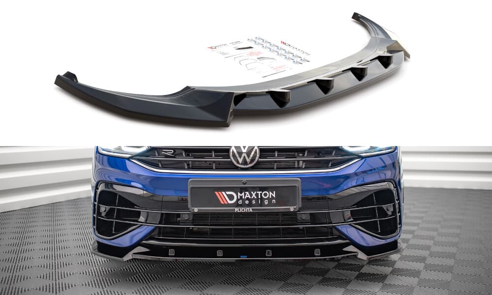 VW TIGUAN R 2020+ - MAXTON DESIGN FRONTSPOILER LIPPE V.2 (DTC) – Maxton Design