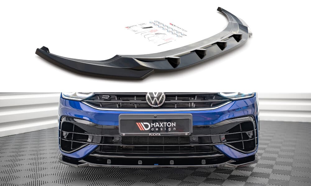 VW TIGUAN R 2020+ - MAXTON DESIGN FRONTSPOILER LIPPE V.3 (DTC) – Maxton Design