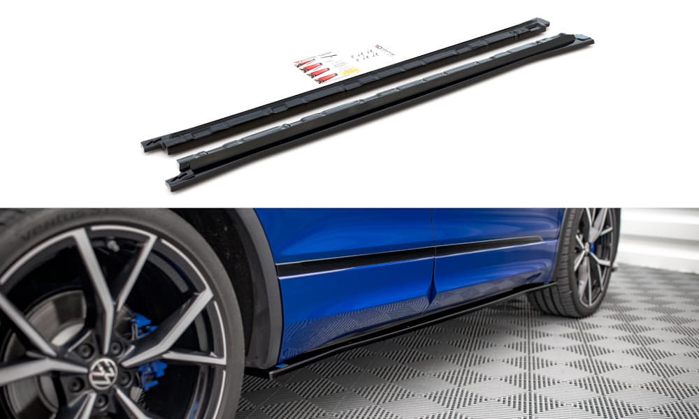 VW TIGUAN R-LINE 2020+ - MAXTON DESIGN RACING CUP LEISTEN SEITENSCHWELLER ANSATZ – Maxton Design