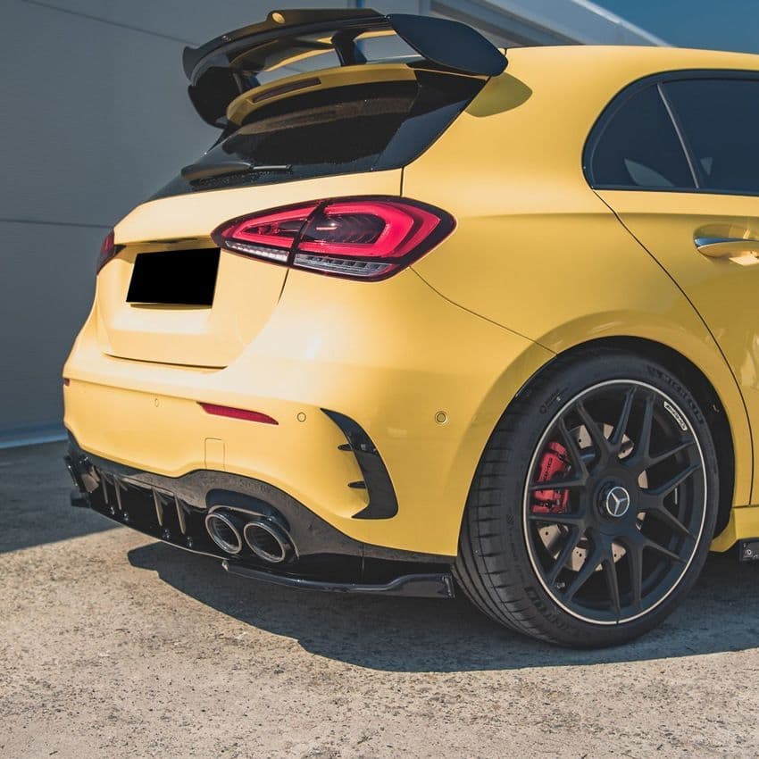 MERCEDES A45 AMG - HECK DIFFUSOR SIDE FLAPS