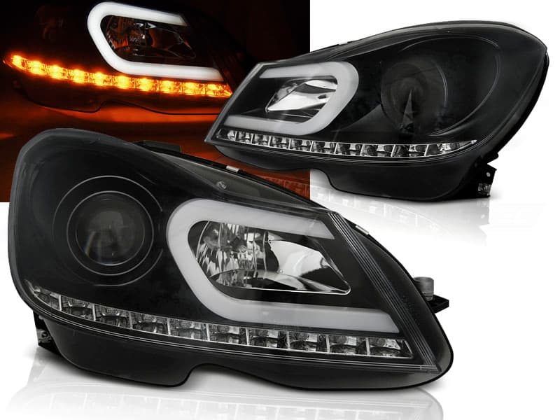 MERCEDES C-KLASSE FACELIFT - LED DAYLINE SCHEINWERFER