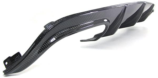 MERCEDES C-KLASSE -03.2011 - DUPLEX CARBON DIFFUSOR C63 OPTIK